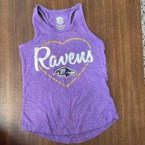 NFL Ravens purple tank top